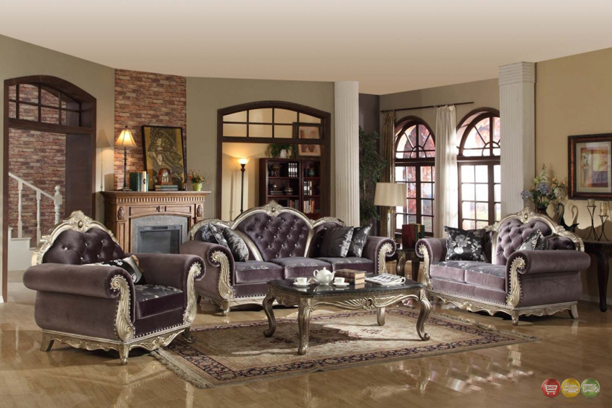 Gray Living Room Chairs
 Luxurious Crystal Tufted Dark Gray Velvet & Platinum