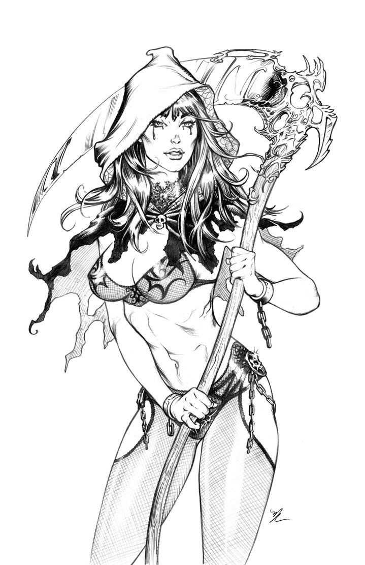 New Grimm Fairy Tales Coloring Pages 