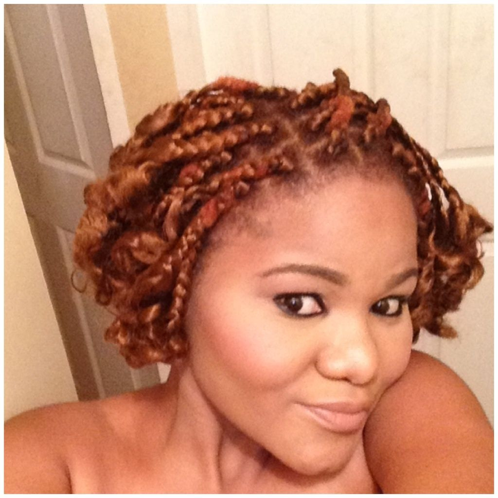 Hairstyle With Braids And Curls
 short curly box braids Hair