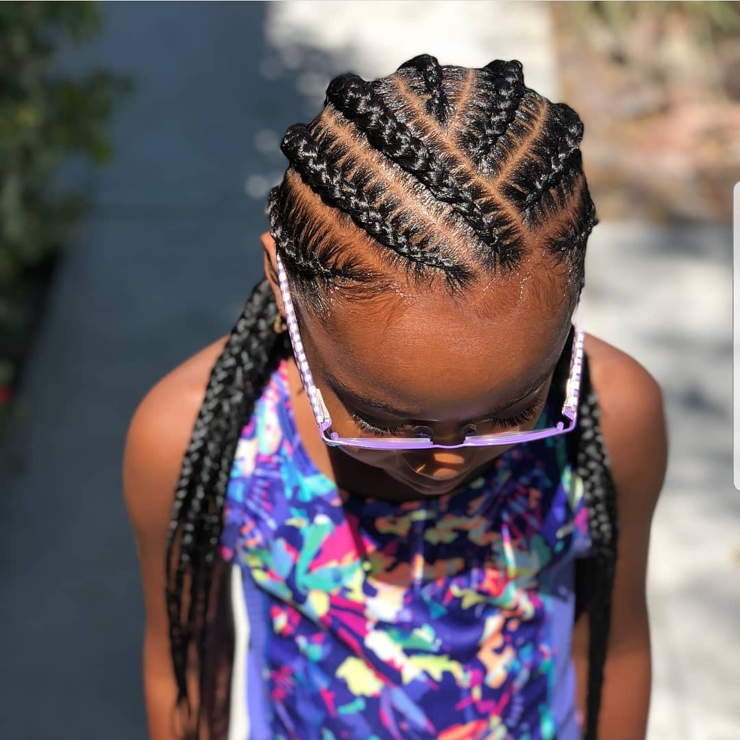 Hairstyle With Braids For Kids
 Braided Hairstyles For Kids 43 Hairstyles For Black Girls