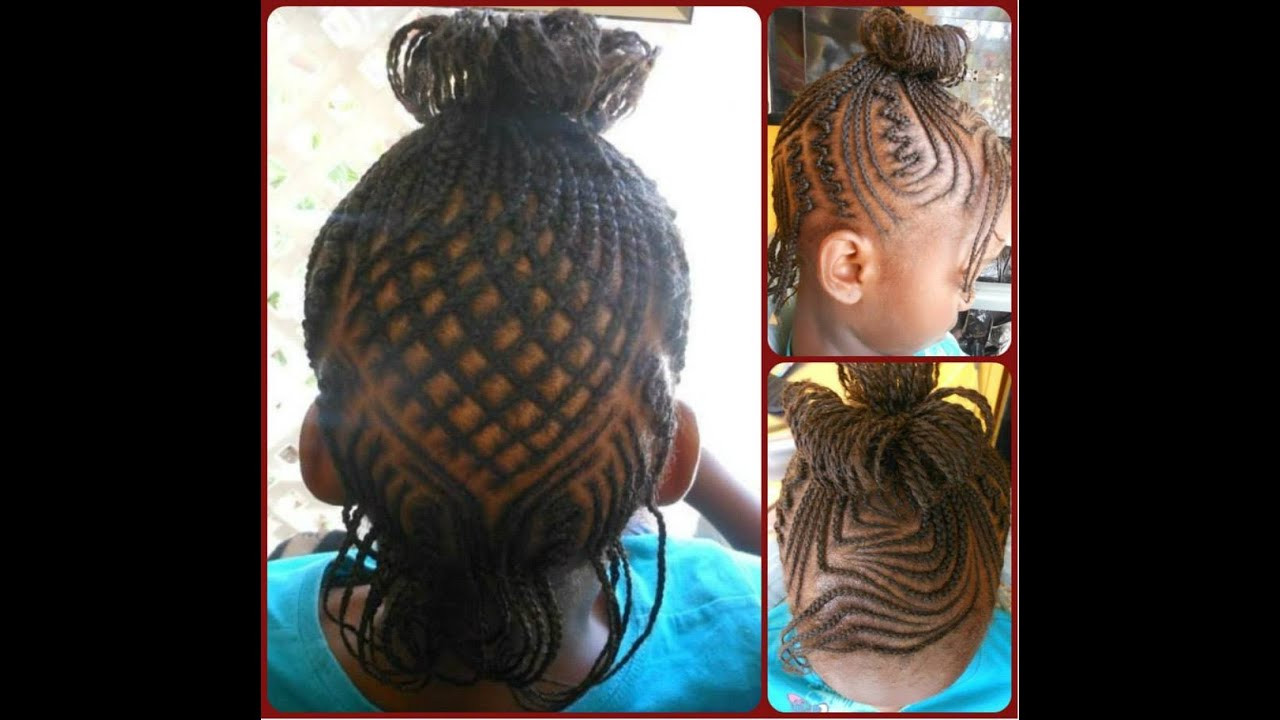 Hairstyle With Braids For Kids
 Cute braided hairstyle for kids