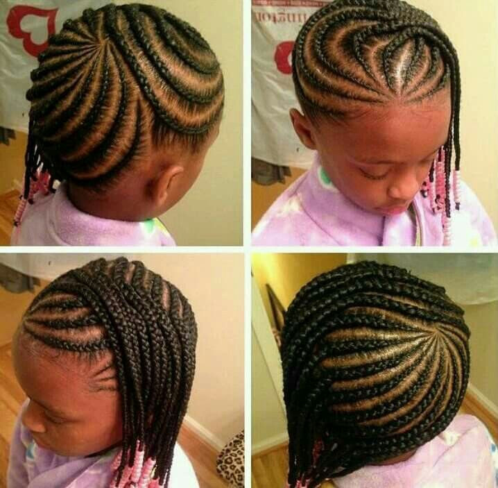 Hairstyle With Braids For Kids
 Kids cornrow …