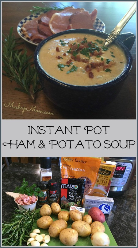 Ham And Potato Soup Instant Pot
 Instant Pot Ham & Potato Soup