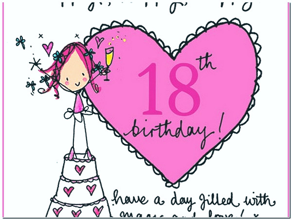 Happy 18th Birthday Wishes
 Sweet Happy 18th Birthday Wishes