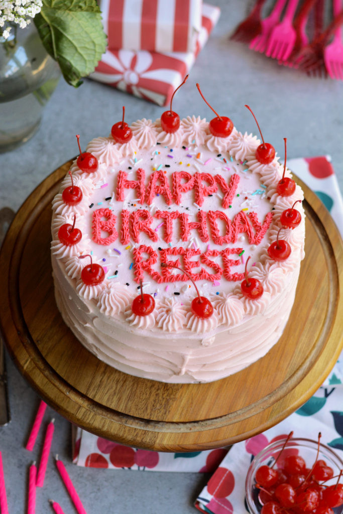 Happy Birthday Cakes Pics
 Happy Birthday Reese A Recipe for Reese s Cherry