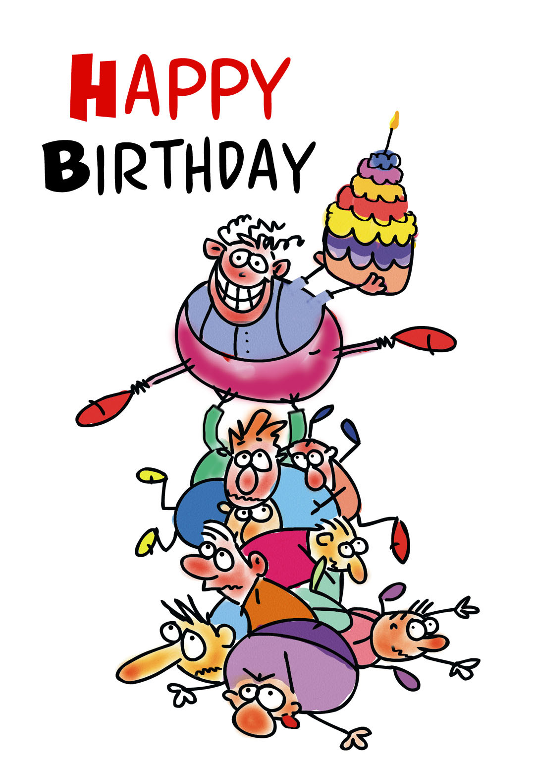 Happy Birthday Cards For Her Funny
 Funny Birthday Free Birthday Card
