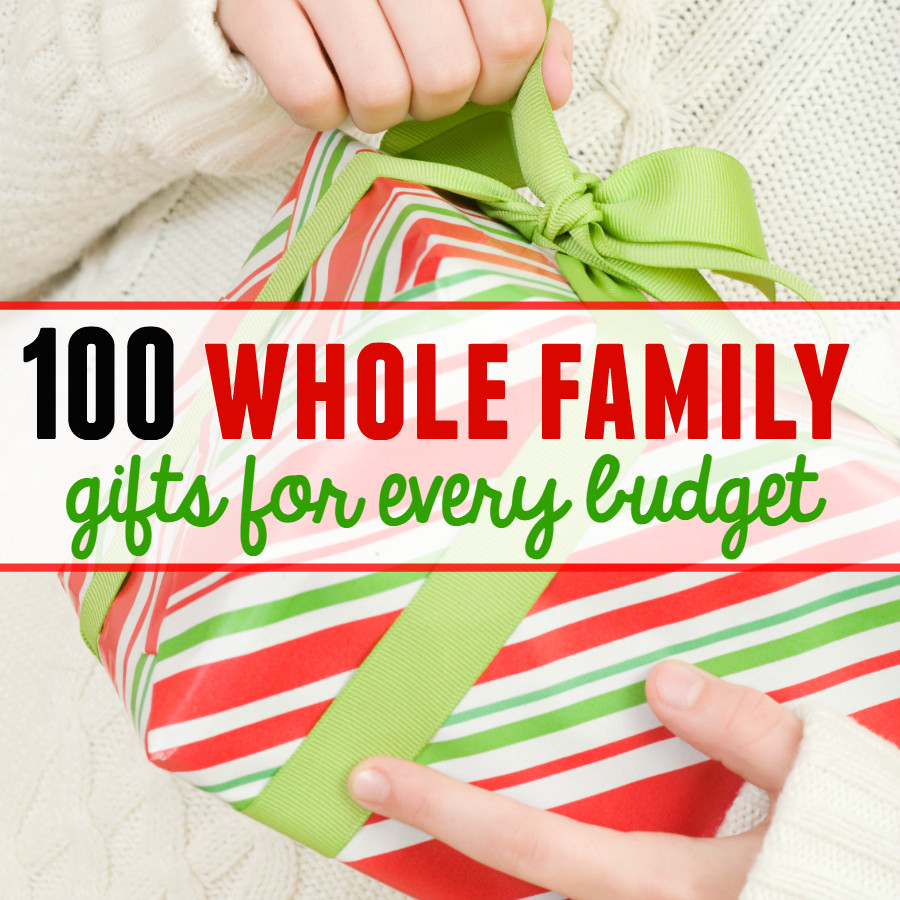 Holiday Gift Ideas For Families
 Family Christmas Gift Ideas