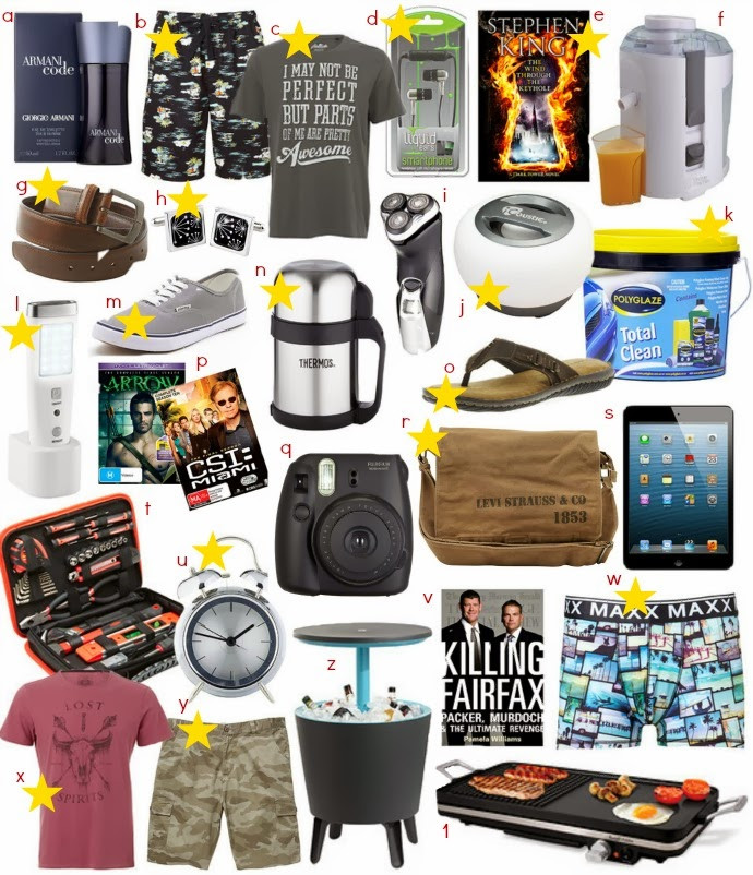 Holiday Gift Ideas For Men
 Here s our shortlist of t ideas and links to where you