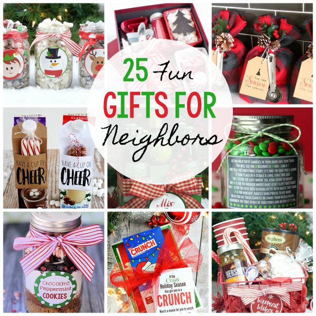 Holiday Gift Ideas For Neighbors
 25 Fun & Simple Gifts for Neighbors this Christmas