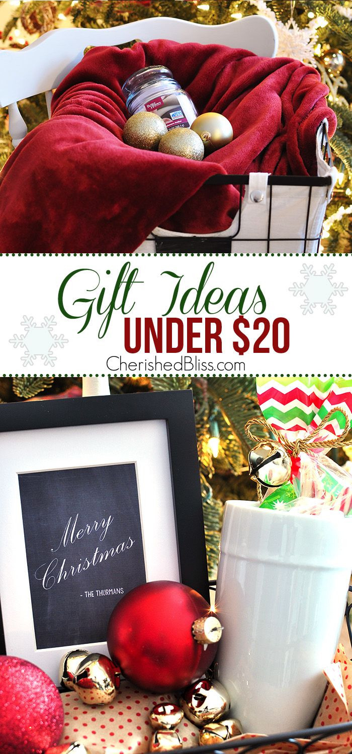 Holiday Gift Ideas Under $20
 Christmas Gift Ideas Under $20