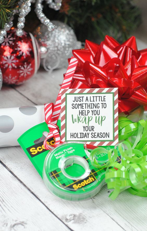 Holiday Party Gift Ideas
 25 Neighbor Gift Ideas with Free Printable Tags