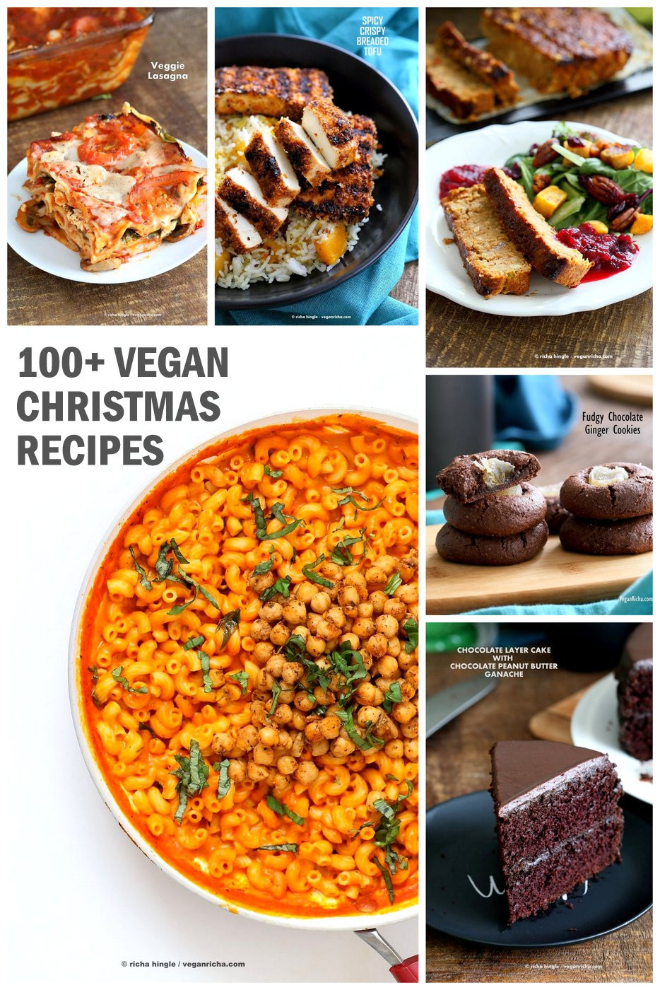 Holiday Vegan Recipes
 100 Vegan Christmas Recipes Glutenfree options Vegan Richa