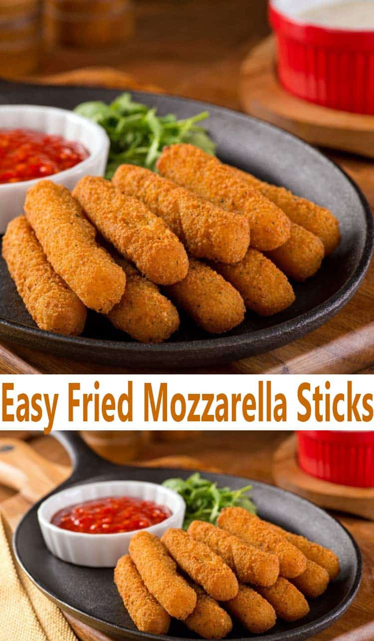 Homemade Snacks Recipe
 Fried Mozzarella Sticks Recipe How to Make Fried