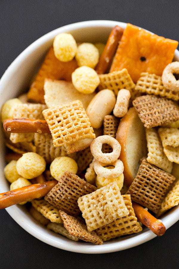 Homemade Snacks Recipe
 Nuts and Bolts Homemade Snack Mix