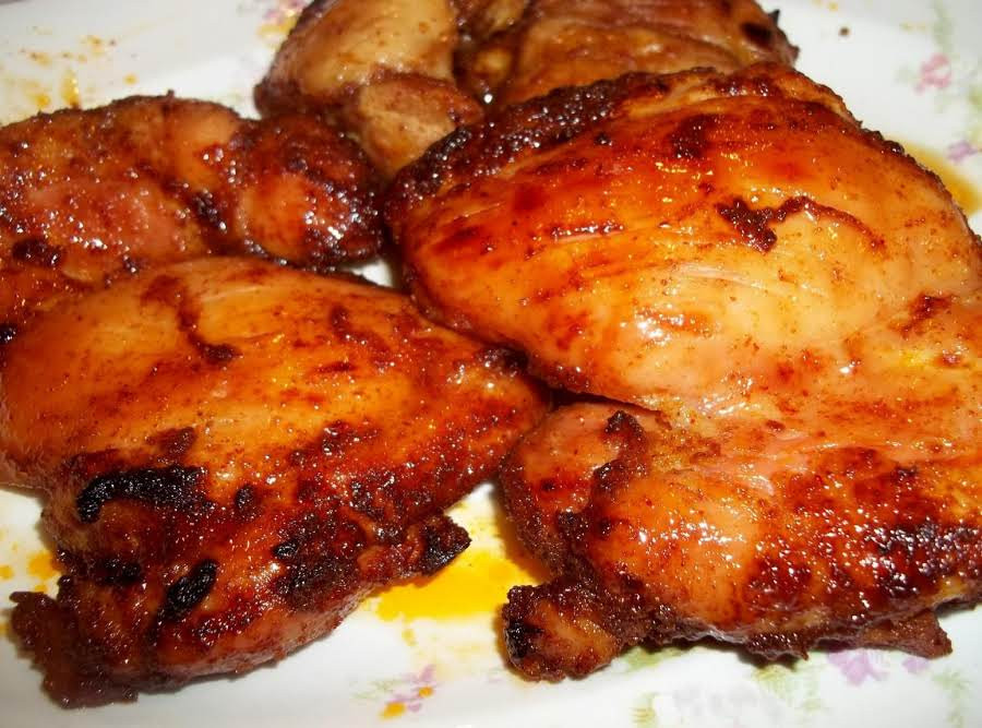Honey Chicken Thighs
 Spicy Honey Glazed Chicken Thighs Recipe