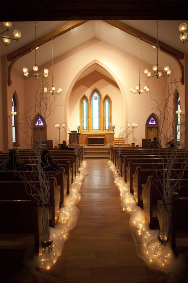 How To Decorate Church For Wedding
 21 Stunning Church Wedding Aisle Decoration Ideas to Steal