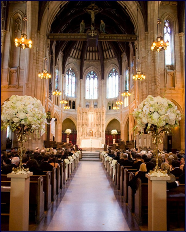 How To Decorate Church For Wedding
 Decorated Church For Wedding