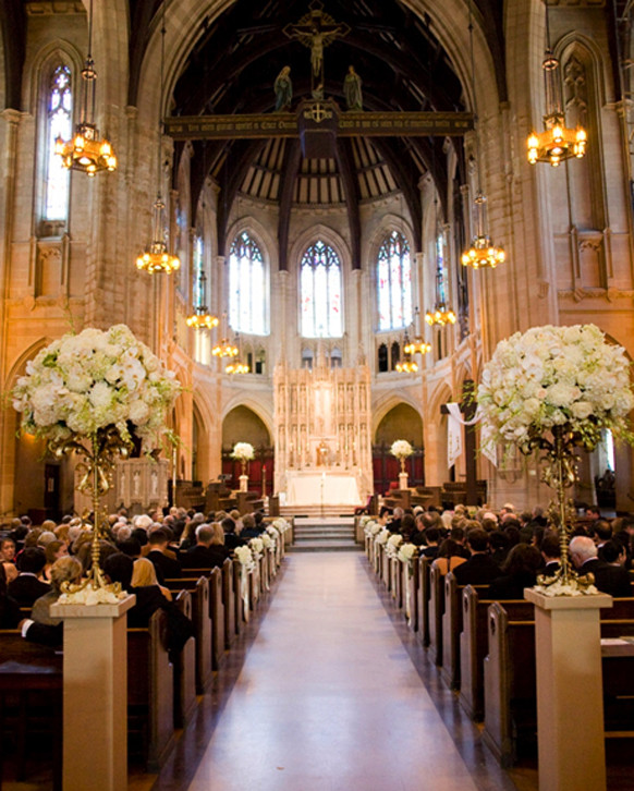 How To Decorate Church For Wedding
 vintage glamour wedding table decorations Archives