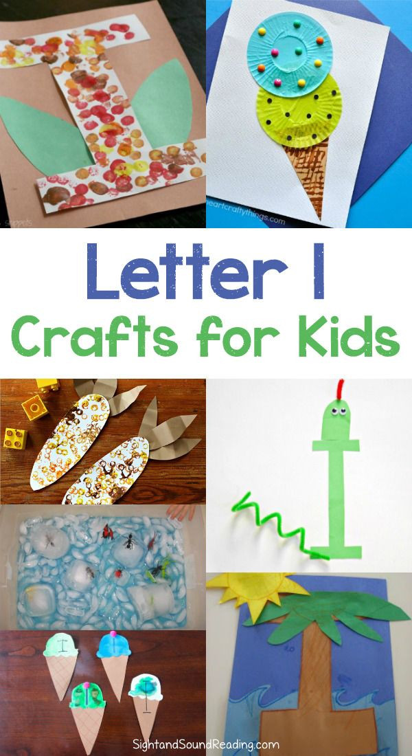 I Crafts For Preschoolers
 Letter I Crafts for preschool or kindergarten Fun easy