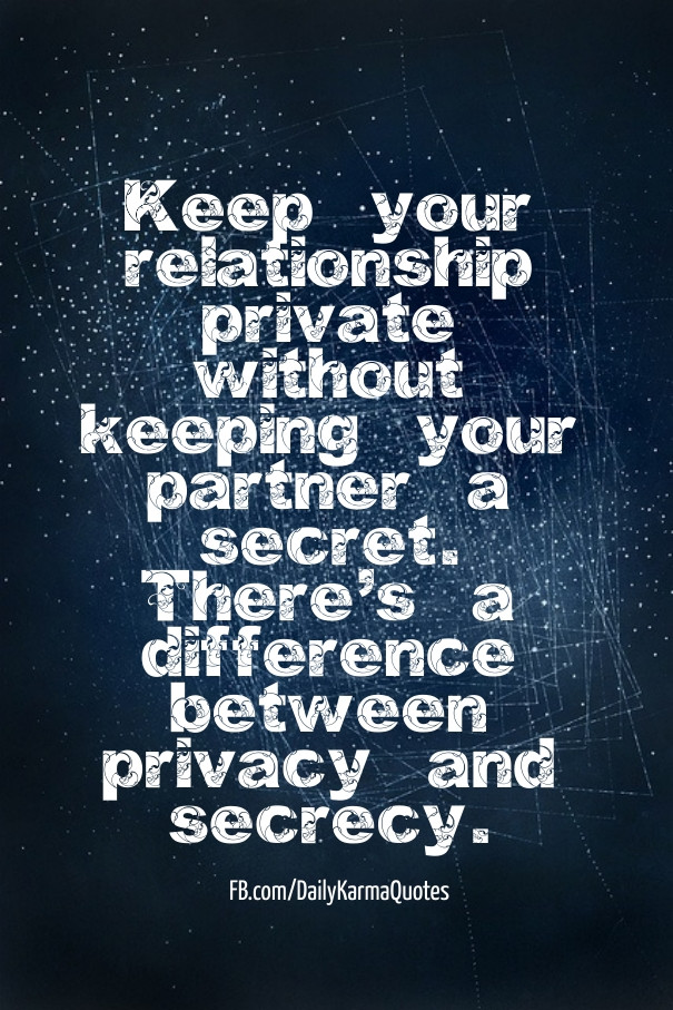 In A Relationship Quotes
 Privacy In Relationships Quotes QuotesGram