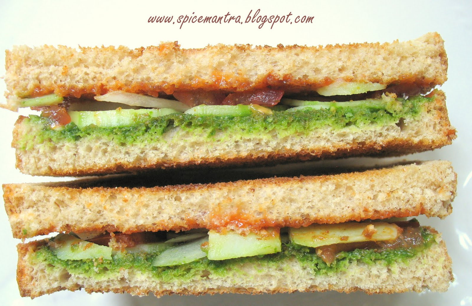 Indian Vegetarian Sandwich Recipes
 Treat your tongue Indian version of Ve able Vegan