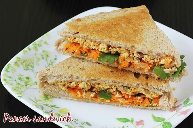 Indian Vegetarian Sandwich Recipes
 Veg sandwich recipes