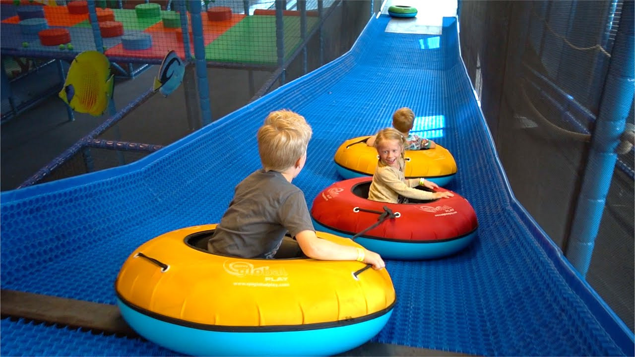 Indoor Park For Kids
 Super Fun Playground Slide indoor play fun for kids