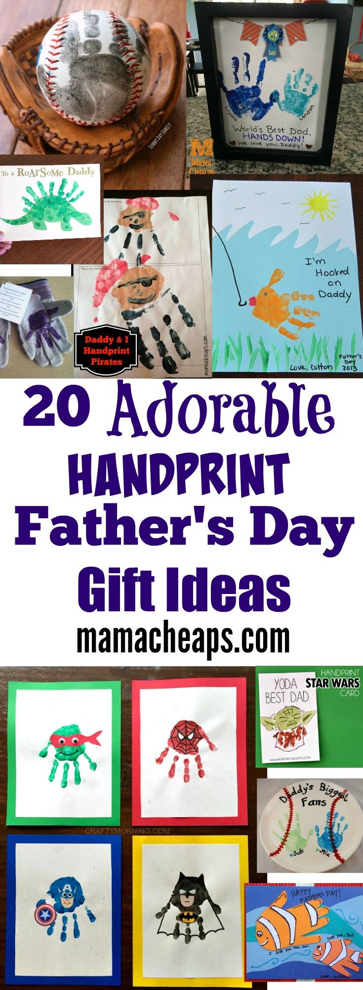 Inexpensive Father'S Day Gift Ideas
 20 Adorable Handprint Father s Day Gift Ideas