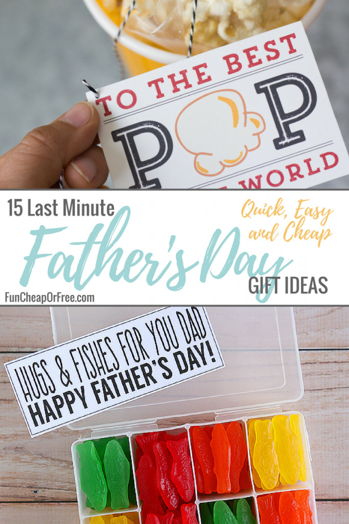 Inexpensive Father'S Day Gift Ideas
 15 Last Minute Father s Day Ideas Quick Easy and Cheap