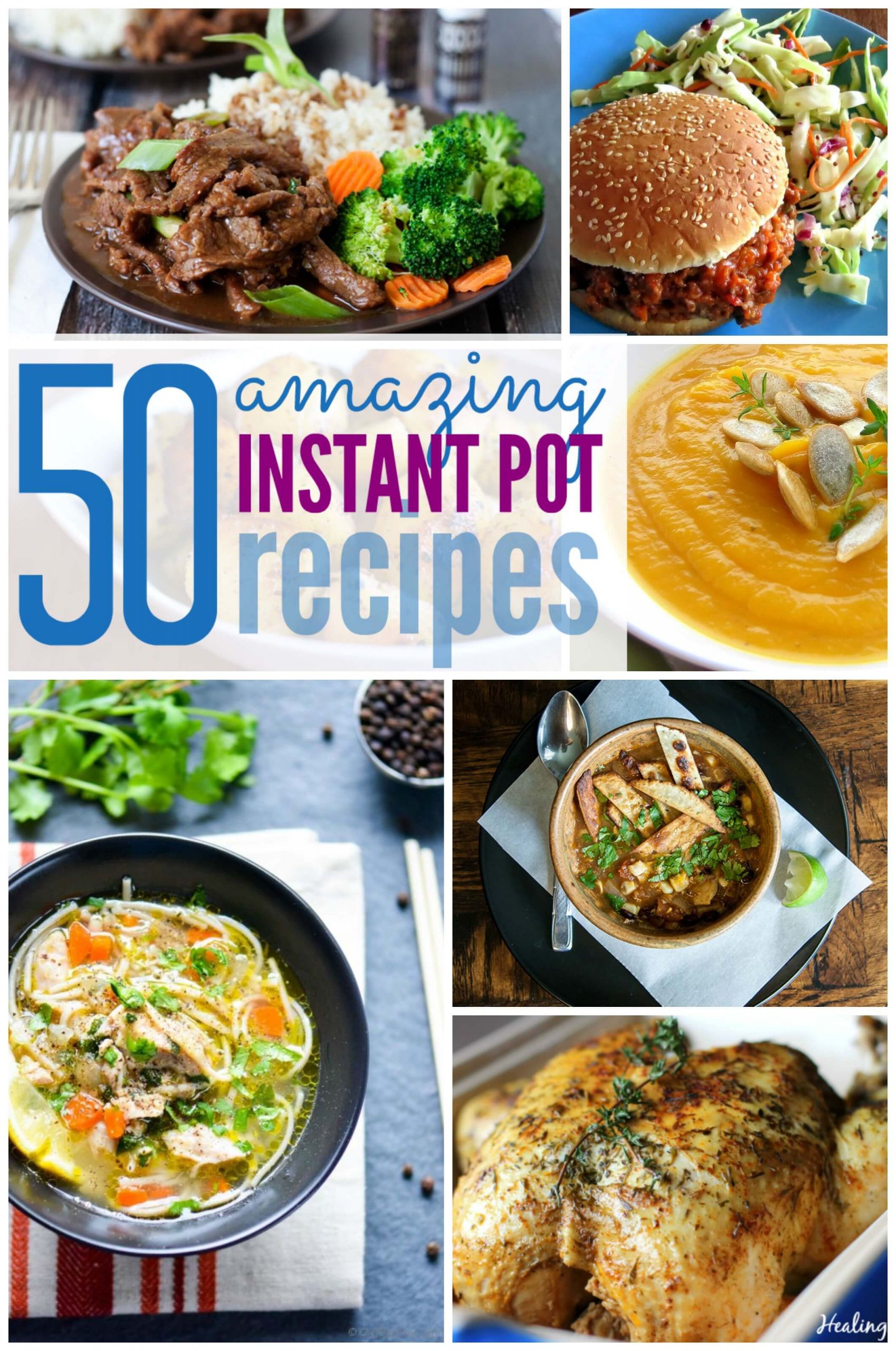 Instant Pot Best Recipes
 50 Instant Pot Recipes You Need to Try
