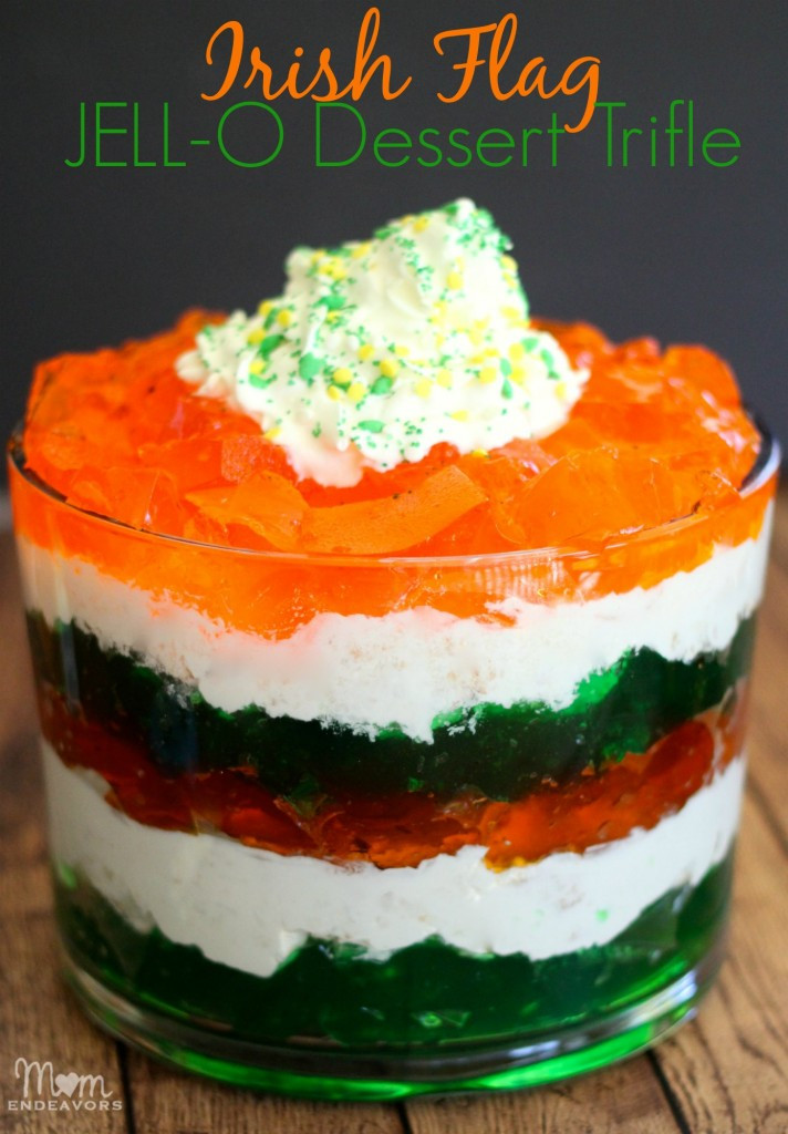 Irish Desserts For St Patrick'S Day
 St Patrick’s Day Dessert Irish Flag Trifle