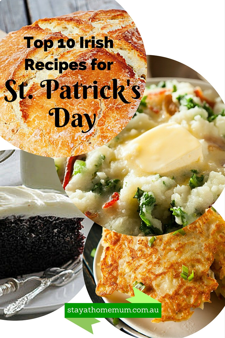 Irish Recipes For St Patrick'S Day
 Top 10 Irish Recipes For St Patrick s Day Stay at Home Mum