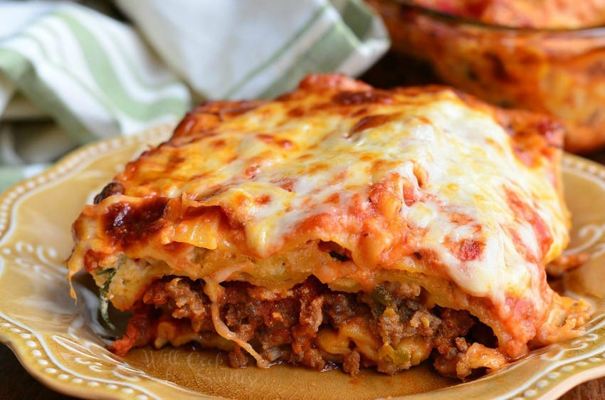 Italian Sausage Lasagna
 Italian Sausage Lasagna Will Cook For Smiles