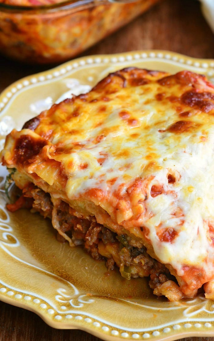 Italian Sausage Lasagna
 Italian Sausage Lasagna Will Cook For Smiles
