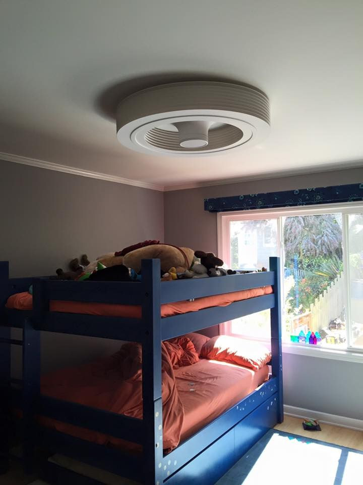 Kids Bedroom Ceiling Fan
 Safety first Ceiling fans and bunkbeds usually don t mix