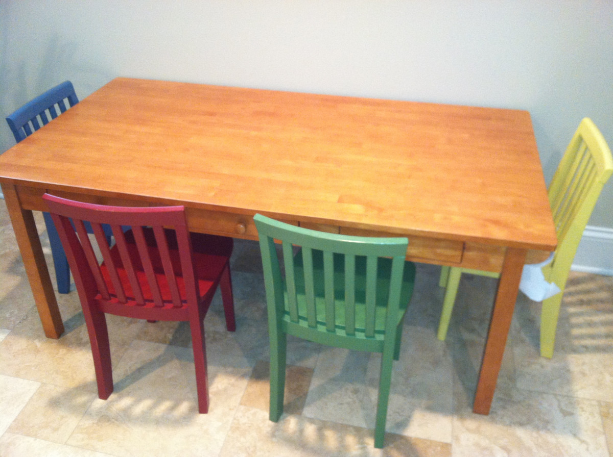 Kids Craft Tables And Chairs
 Pottery Barn Kids Carolina Craft Table & 4 Chairs $150