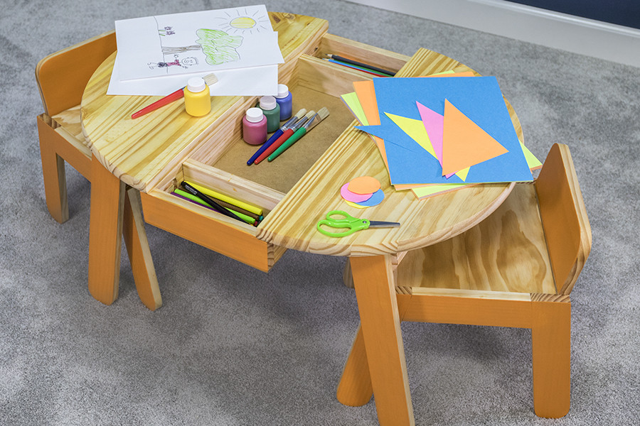 Kids Craft Tables And Chairs
 Kids Art Table and Chairs buildsomething