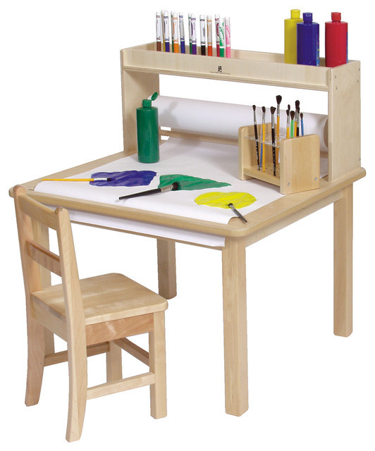 Kids Craft Tables And Chairs
 Steffywood Kids Craft Creativity Desk Wooden Art Table