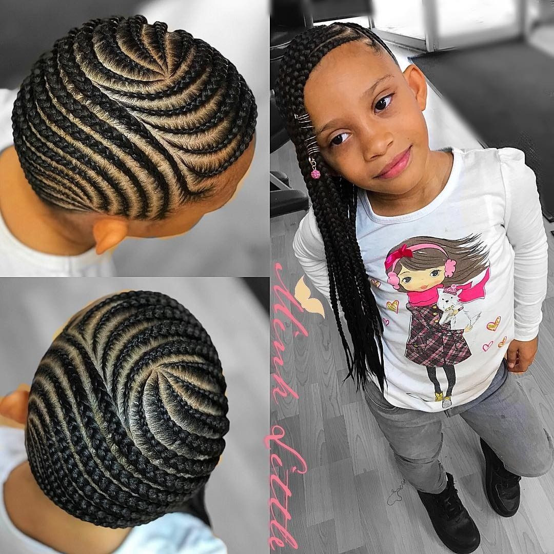 Kids Hairstyle With Braids
 Pin by Nadia on kids hair