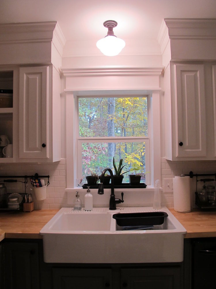 Kitchen Cabinet Trim Ideas
 Kitchen redo ideas using white paint