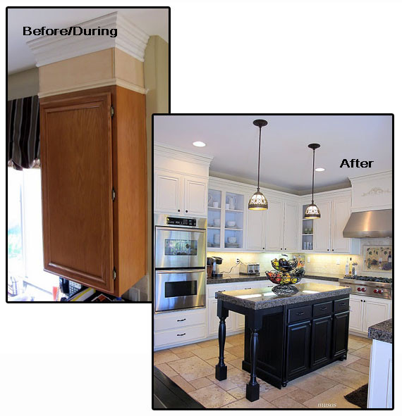 Kitchen Cabinet Trim Ideas
 Remodelaholic Great Molding Ideas for you Home
