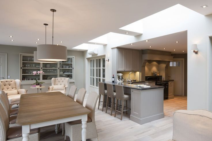 Kitchen Diner Lighting
 Great open plan feeling but with well defined zones
