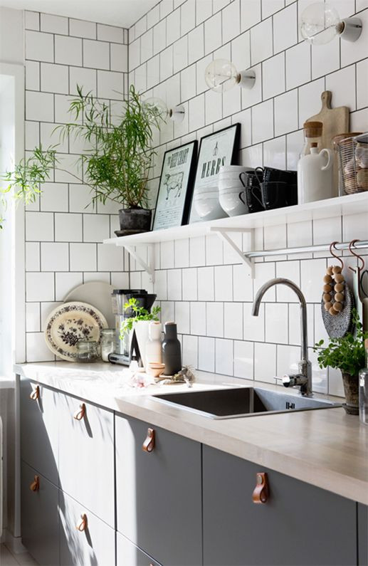 Kitchen Tiles Images
 White subway tiles 15 ideas for the kitchen backsplash