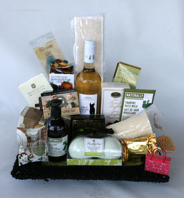 Ladies Night Out Gift Basket Ideas