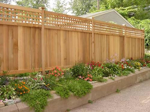 Landscape Timber Fence
 Landscape Fence Ideas and Gates Landscaping Network