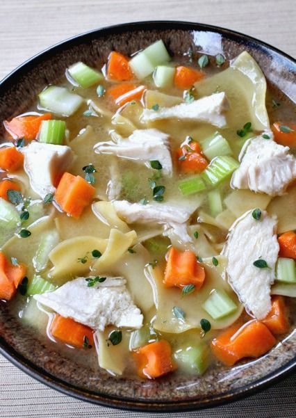 Leftover Turkey Carcass Soup
 Homemade turkey soup is one of my favorite dinners Use up