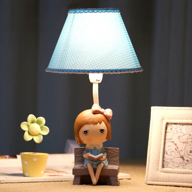Little Girl Bedroom Lamps
 Little Girl Lamp Warm Bedroom Bedside Lamp Dimmer Fashion