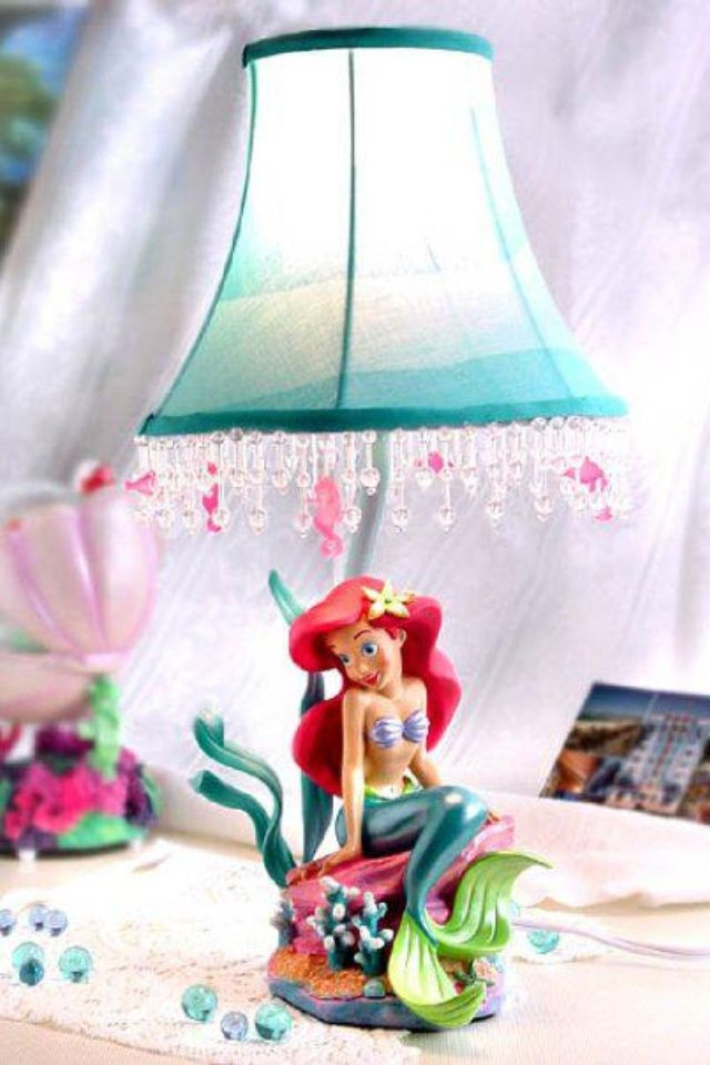 Little Girl Bedroom Lamps
 Pin by Ana Aguilera on Ariel lamp