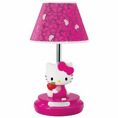 Little Girl Bedroom Lamps
 HELLO KITTY PINK KIDS GIRLS BEDROOM DESK DRESSER
