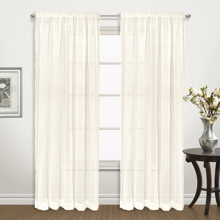 Living Room Curtains Kohls
 United Curtain Co 2 pack Venice Curtains